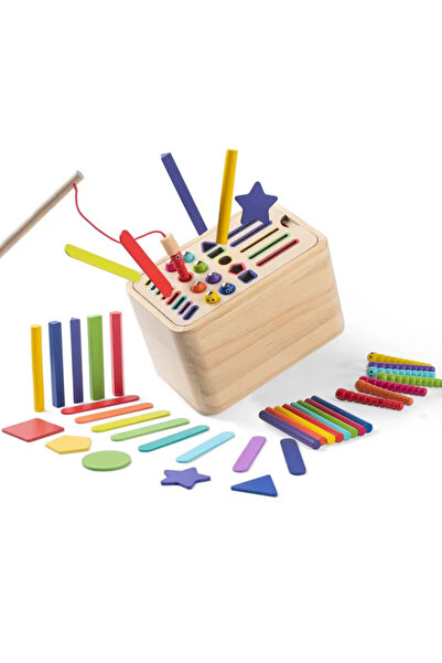 OEM Joc educativ Montessori 5 in 1, pentru Motricitate fina, Jucarii de invatare