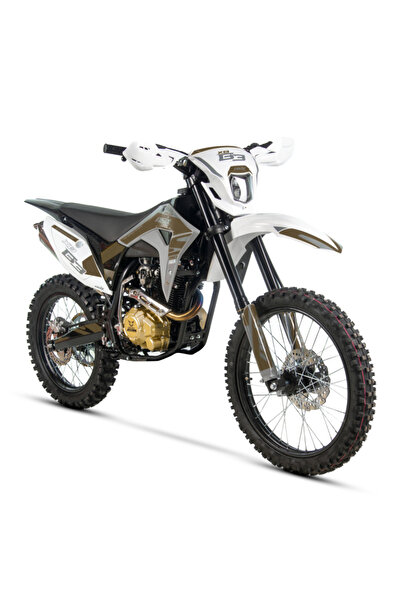 Asix Motocicleta Cross/Enduro XB83, 250cc, roti 21/18, culoare gri-maro, porn...