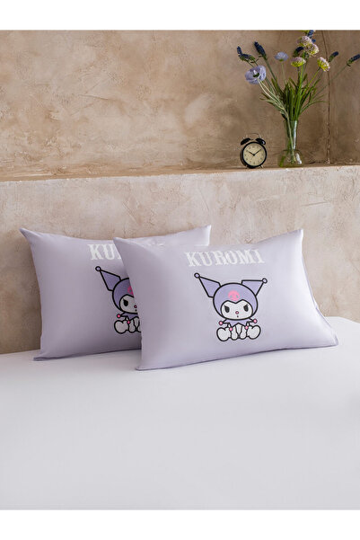 LC Waikiki Lila Kuromi Printed Pillowcase Set of 2 50X70 cm 100% Cotton