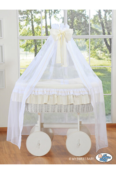 Other Coșuleț Moise Deluxe cu baldachin - Bellamy Cream