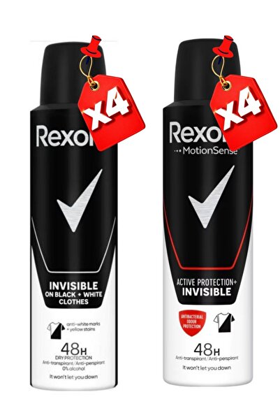 Rexona Део спрей 150 мл за мъже Invisible Active Protection X4 + Invisible B&...