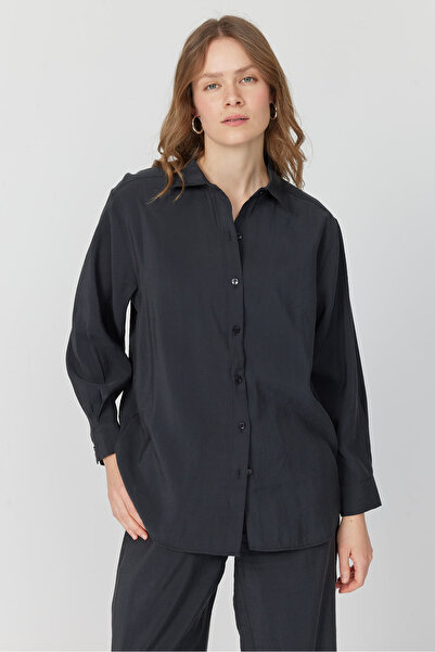 PAULMARK Cămașă cu textura moale pentru femei