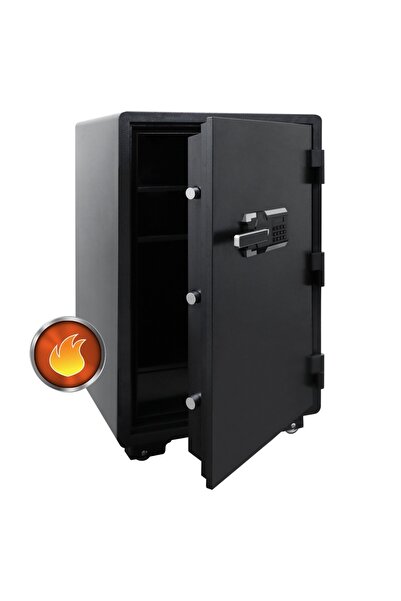 Mahmayi Black CE-LZ920FPB Fireproof Safes with Display Digital and Finger Pri...
