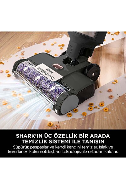 Shark HydroVac Pro Islak&Kuru Şarjlı Silme ve Süpürme Makinesi