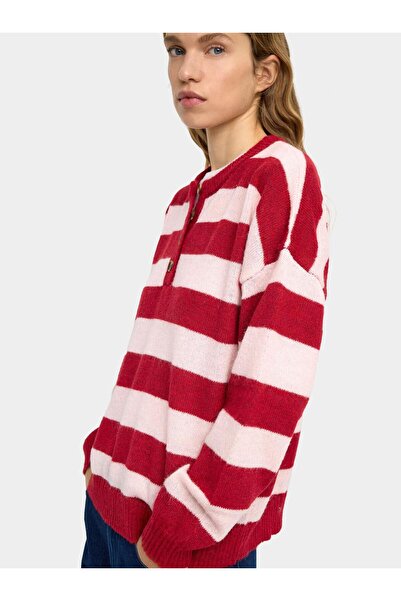 PARFOIS Çizgili Örme Kazak