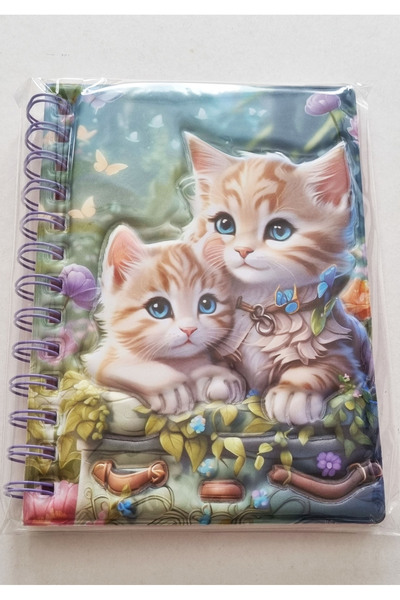 Modellino Spiral Embossed Soft Cover 13X18Cm Commemorative Journal Colorful I...