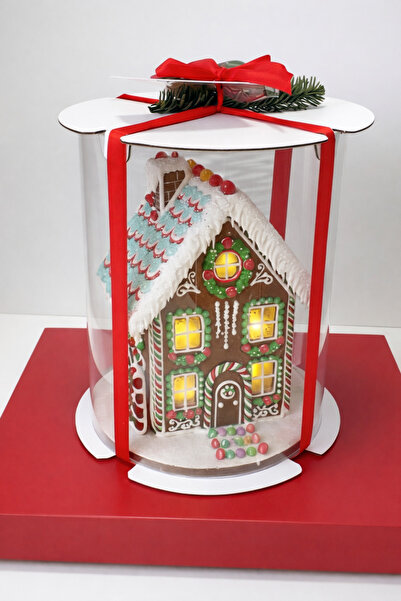 Ege Concept Life Full Asetat Şeffaf Pasta Kutusu 30x30 - Profesyonel Pasta ve...