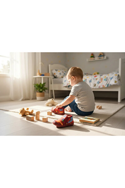 GEZER Papuci ortopedici completi pentru copii, cu fermoar interior din lână, ...