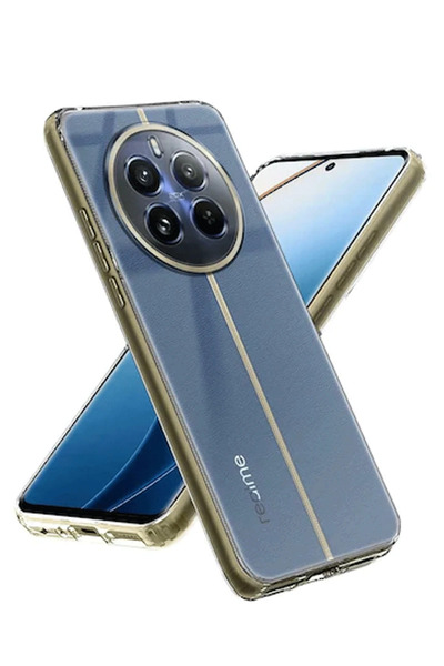 aczagul butik حافظة نيو فيس ريلمي 12 5 جي من السيليكون الشفاف الفاخر