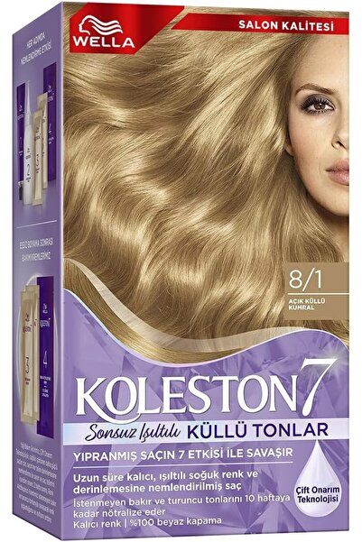 BRF TrendySell Wella Koleston Supreme Saç Boyası 8/1 Açık Küllü Kumral