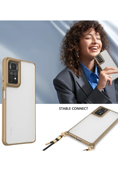 ASLPRL Note 11 Pro Kılıf Penta Silikon Kılıf - Şeffaf