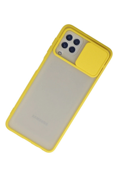 FREEDOM STOREE حافظة هاتف سامسونج جالاكسي A22 من نيو فيس، كاميرا منزلقة من ال...