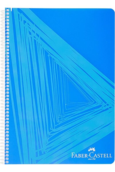 BRF Elizberrasell Faber-Castell Patterned Spiral Notebook, A4, 80 Sheets, 70g...
