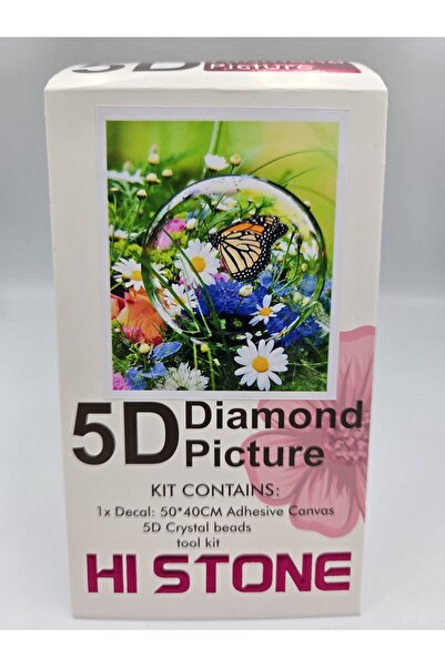 DUCK HOBY 50X40 Beaded Stone Mosaic Diamond Tapestry Board Table Painting Pic...