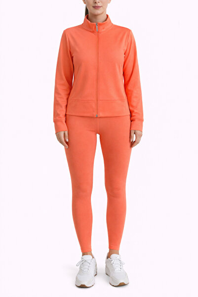 Paw Garage Women's Ohs Top and Bottom Set, Jacket and Leggings Tracksuit Set