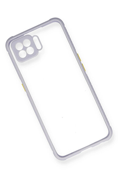 FREEDOM STOREE جراب Newface لهاتف اوبو A73 مصنوع من السيليكون الشفاف - أرجواني