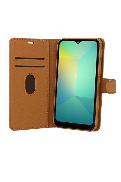 POYRAZ MARKET حافظة Newface Realme C75 4G Trend S Plus - تان