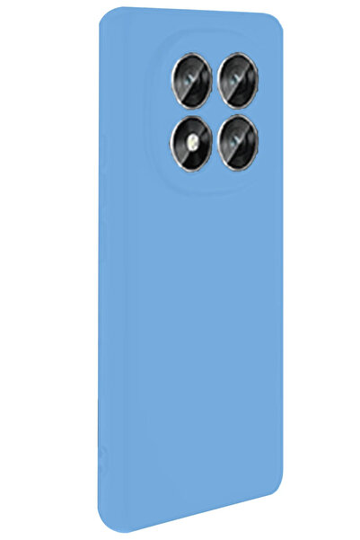 ZEMİRA HOME حافظة نيو فيس لهاتف Xiaomi Redmi Note 14 Pro 5G سيليكون أول - أزرق