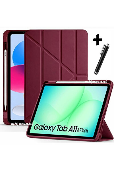 m.tk moveteck حافظة سامسونج جالاكسي تاب A11 مقاس 8.7 بوصة مع حامل قلم ثلاثي ا...