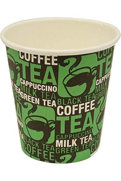 Ideal Pack - 6.5 OZ PAPER CUP - DISPOSABLE PAPER CUP Pack of [50 PCS]