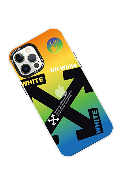 Rubyyavm نيوفايس حافظة ايفون 12 برو ماكس غطاء منقوش استوريل - استوريل - 5