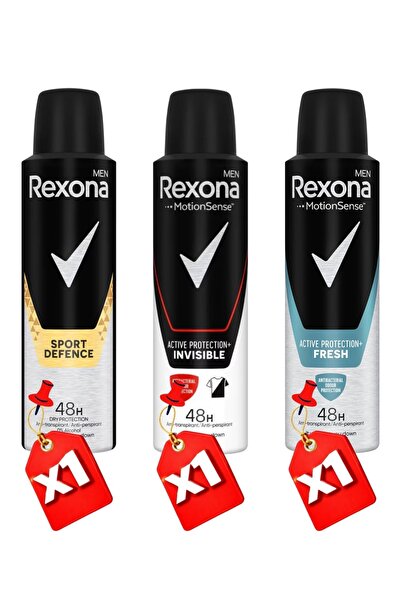 Rexona Men Motion Sense Spray Sport Defence 150Ml + Invisible Active Protecti...