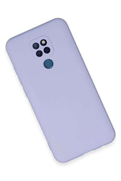 ykavm حافظة نيو فيس جنرال موبايل جي ام 20 نانو من الداخل سيليكون مخملي - ليلك