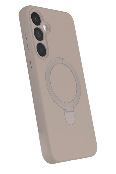 POYRAZ MARKET غطاء Newface Samsung Galaxy A55 5G Regal Magsafe مع حامل - تيتا...