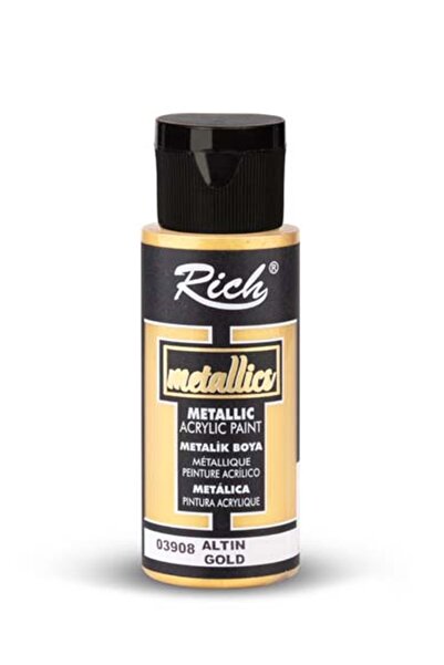 Rich Master Metalik Akrilik Boya 60cc 03908 Altın