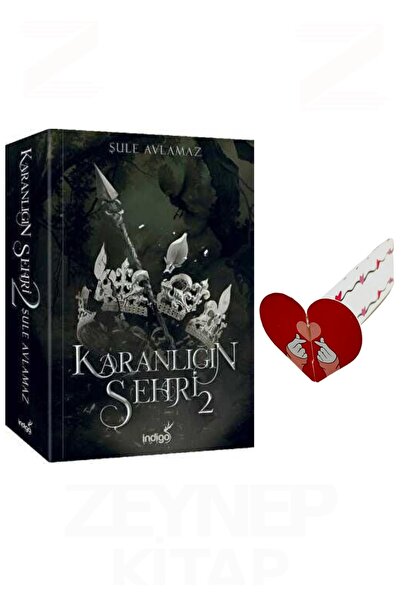 İndigo Kitap Karanlığın Şehri 2 (KARTONKAPAK)(Özel Tasarım Kalp Ayraç Hediyeli)