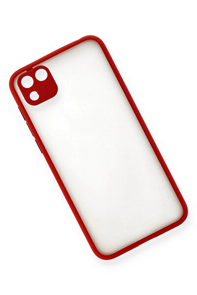 CT STONES غطاء حماية سيليكون مونتريال لهاتف هواوي Y5P من نيو فيس - أحمر