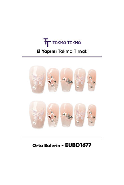 Takma Takma L Beden Ten Rengi EUBD1677 Orta Balerin 10'lu Tekrar Kullanılabil...