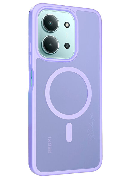 FREEDOM STOREE غطاء جوكو Xiaomi Redmi 15C 4G Jota Magsafe - ليلك