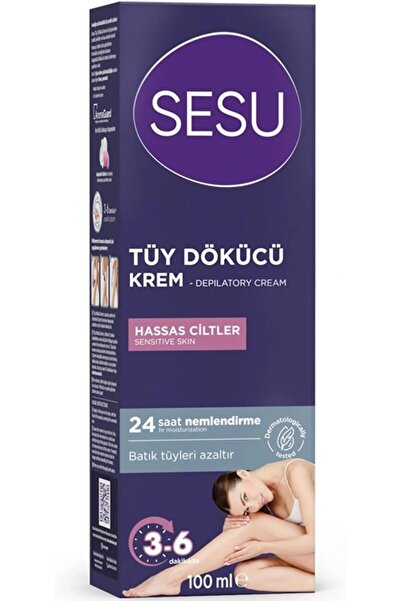 PazarDunyasi Sesu Tüy Dökücü Krem Hassas Ciltler 100 Ml 1112428