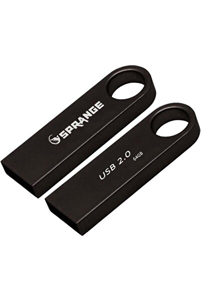 BRF ShopletSell PDAteknoloji Sprange 64 جيجابايت USB 2.0 ذاكرة فلاش سوداء SU-...