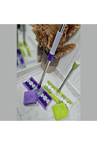 BRF Elizberrasell Magic Mop Floor Tile Wall Surface Cleaning Microfiber Latch...