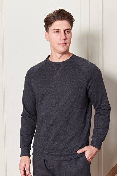 Bella Dossi Set de pijamale confortabile pentru bărbați, cusute cu 2 fire Kar...