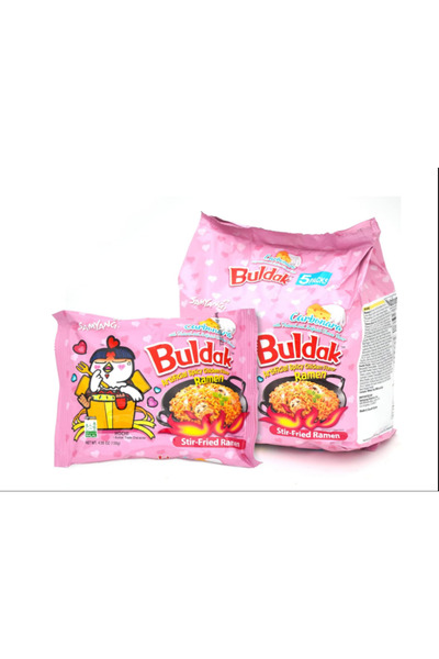 SAMYANG Buldak Carbonara Ramen – Experiența Picantă și Cremoasă (Pachet 5 por...