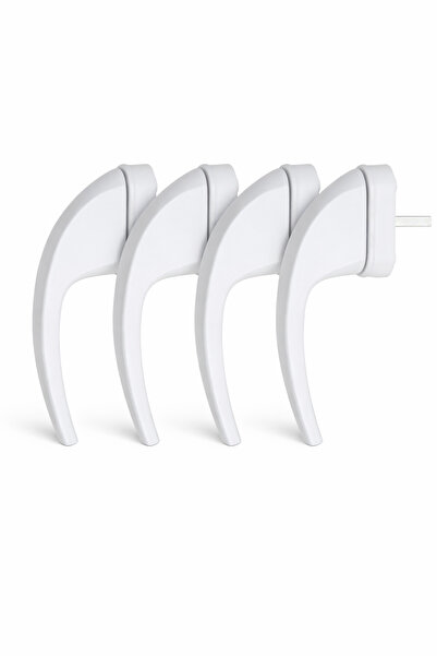 İKONİXPET PVC Cam Balkon Kolu 4’lü Set Beyaz – Pencere ve Balkon Açma Kapama ...
