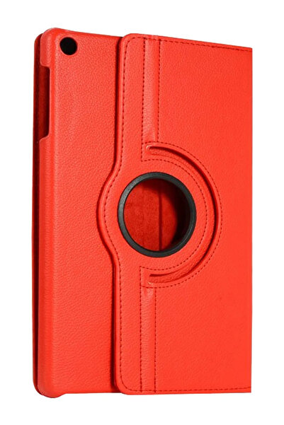 CT STONES حافظة جلدية جديدة لجهاز سامسونج جالاكسي تاب A11 360 - اللون الأحمر