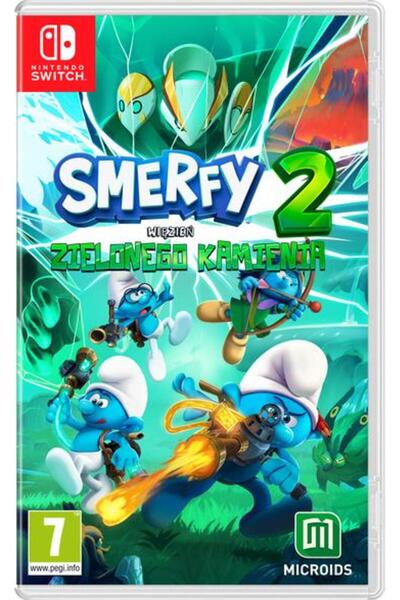 Cenega Joc Switch Ștrumfii 2 - Prizonierul Pietrei Verzi