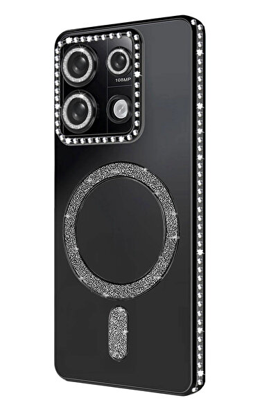 MKR حافظة نيو فيس شاومي ريدمي 13C جوكي سيملي مغناطيس سيف - أسود