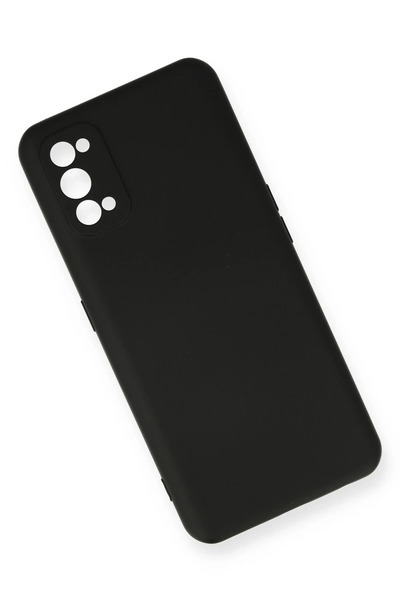 POYRAZ MARKET جراب Newface Realme 7 Pro مصنوع من السيليكون المخملي نانو - أسود