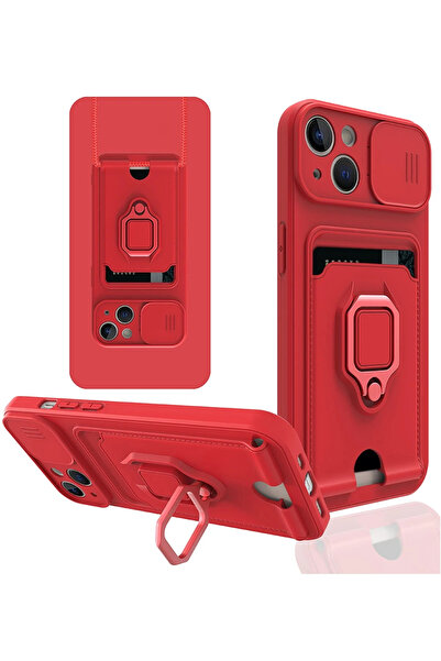 CT STONES حافظة Newface لهاتف iPhone 14 من السيليكون مع بطاقة زيوما وبطاقة عم...