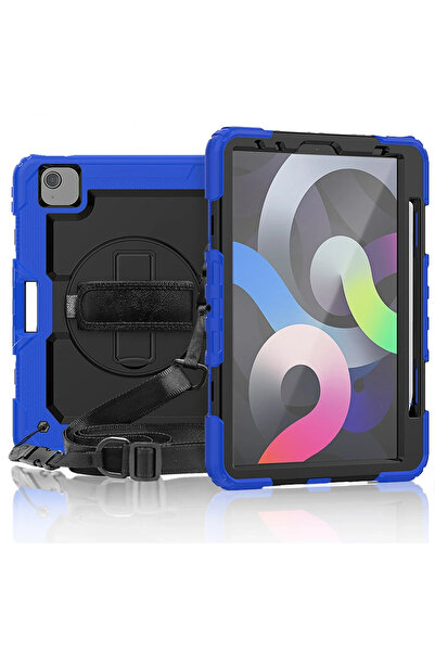 POYRAZ MARKET غطاء تابلت نيو فيس لجهاز ايباد برو 11 (2020) بارس - أزرق