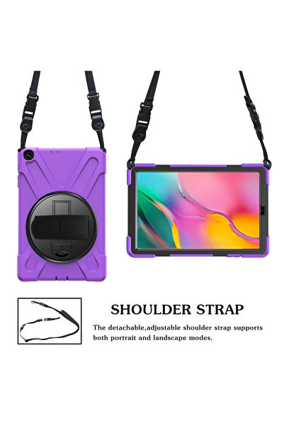 Litae غطاء تابلت رائع لهاتف سامسونج جالاكسي T510 Tab A 10.1 من Newface - أرجواني