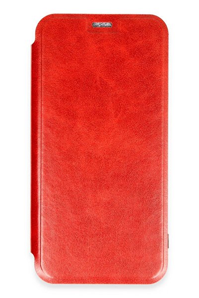 ykavm نيوفايس حافظة فليب لهاتف آيفون 16 - أحمر