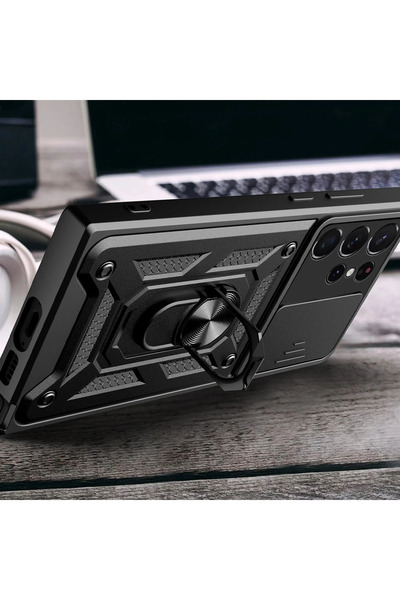 CT STONES حافظة Newface لهاتف سامسونج جالاكسي S23 الترا مع حلقة عدسة بارس من ...