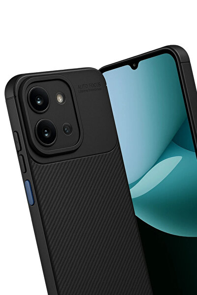 FREEDOM STOREE غطاء كربون جديد لهاتف شاومي ريدمي 15C بتقنية 4G مع تركيز تلقائ...