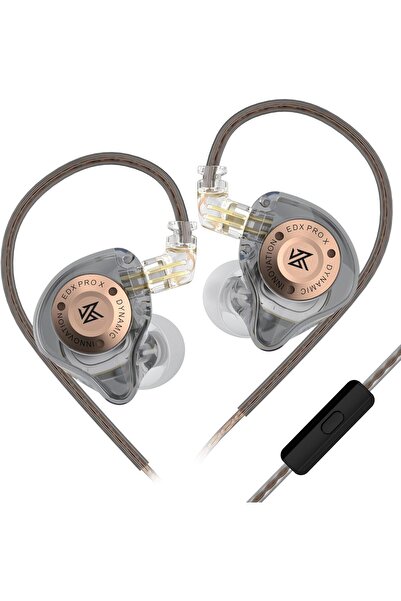 BRF RekoSell CCA KZ EDX Pro X kulak kulaklık, HiFi IEM kulaklık, derin bas se...